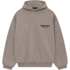 FEAR OF GOD ESSENTIALS FLEECE HOODIE II 'HEATHER GREY' (2024)