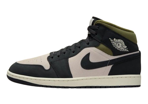 NIKE AIR JORDAN 1 MID 'MEDIUM OLIVE' 45.5