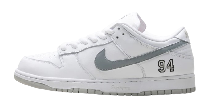 NIKE SB DUNK LOW SUPREME 'WHITE' (2025)