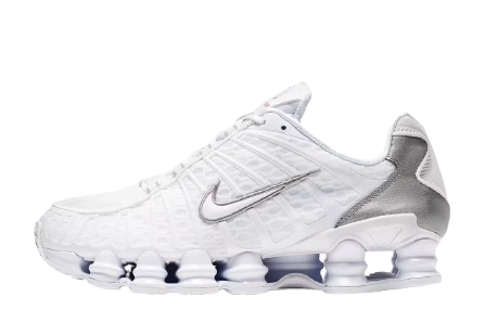 NIKE SHOX TL 'WHITE METALLIC SILVER'