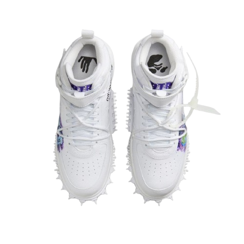 NIKE AIR FORCE 1 MID SP OFF WHITE 'GRAFFITI'