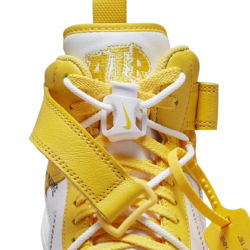 NIKE AIR FORCE 1 MID SP OFF WHITE 'VARSITY MAIZE'
