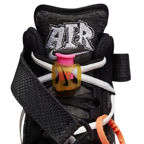 NIKE AIR FORCE 1 MID SP OFF WHITE 'BLACK'