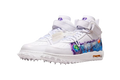 NIKE AIR FORCE 1 MID SP OFF WHITE 'GRAFFITI'