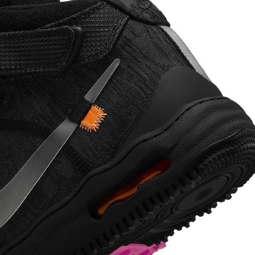 NIKE AIR FORCE 1 MID SP OFF WHITE 'BLACK'