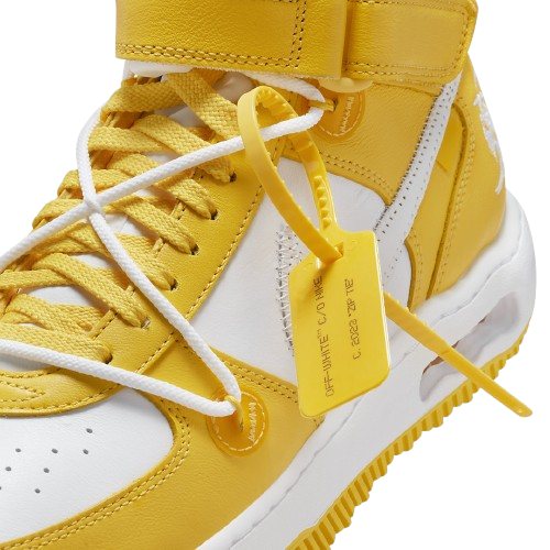 NIKE AIR FORCE 1 MID SP OFF WHITE 'VARSITY MAIZE'