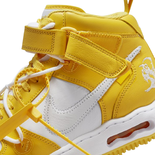 NIKE AIR FORCE 1 MID SP OFF WHITE 'VARSITY MAIZE'