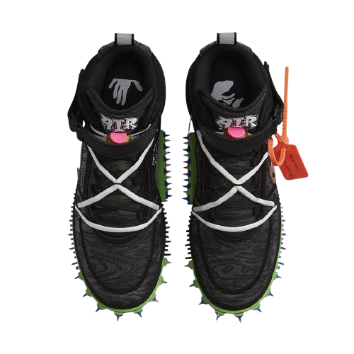 NIKE AIR FORCE 1 MID SP OFF WHITE 'BLACK'