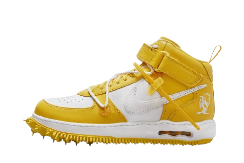 NIKE AIR FORCE 1 MID SP OFF WHITE 'VARSITY MAIZE'