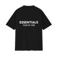 FEAR OF GOD ESSENTIALS JERSEY T-SHIRT 'BLACK' FW24