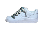 NIKE AIR FORCE 1 LOW 'WHITE / LANVIN BROWN BEIGE ROPE LACES'