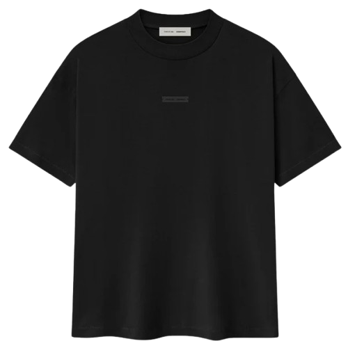 FEAR OF GOD ESSENTIALS CLASSIC T-SHIRT 'JET BLACK' FW25