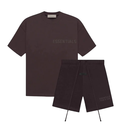 FEAR OF GOD ESSENTIALS SUMMER SET 'PLUM' SS23