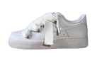 NIKE AIR FORCE 1 LOW 'WHITE / LANVIN PURE WHITE ROPE LACES'