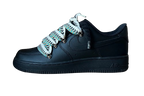 NIKE AIR FORCE 1 LOW 'BLACK / LANVIN BROWN BEIGE ROPE LACES'