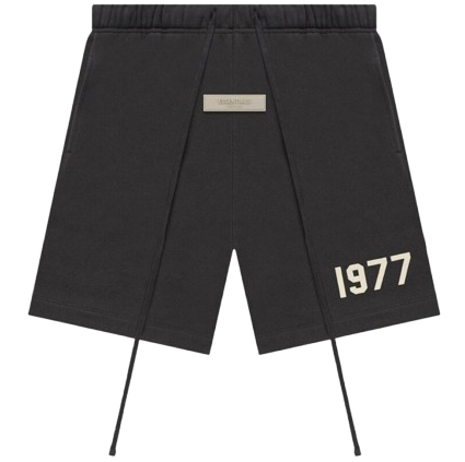 FEAR OF GOD ESSENTIALS SHORT 'IRON BLACK' SS22