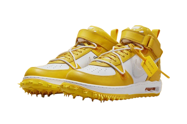 NIKE AIR FORCE 1 MID SP OFF WHITE 'VARSITY MAIZE'