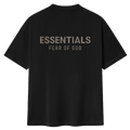 FEAR OF GOD ESSENTIALS CLASSIC T-SHIRT 'JET BLACK' FW25