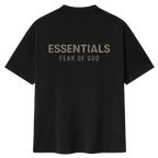 FEAR OF GOD ESSENTIALS CLASSIC T-SHIRT 'JET BLACK' FW25