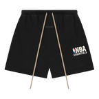 FEAR OF GOD ESSENTIALS X NBA SHORT 'BLACK'