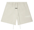FEAR OF GOD ESSENTIALS FLEECE SHORT 'ABBEY STONE' SS25