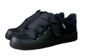 NIKE AIR FORCE 1 LOW 'BLACK / LANVIN BLACK PURE ROPE LACES'