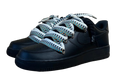 NIKE AIR FORCE 1 LOW 'BLACK / LANVIN BROWN BEIGE ROPE LACES'