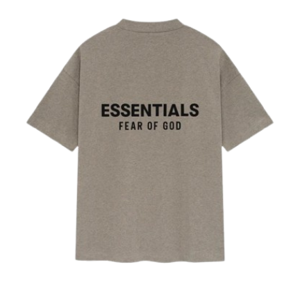 FEAR OF GOD ESSENTIALS T-SHIRT 'HOMESTEAD HEATHER' SS25