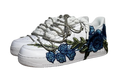 NIKE AIR FORCE 1 LOW 'WHITE / BLUE ROSE DIAMOND ROPE LACES'