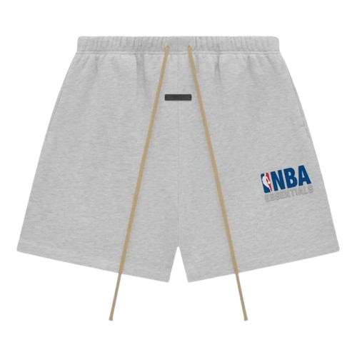 FEAR OF GOD ESSENTIALS X NBA SHORT 'LIGHT HEATHER'