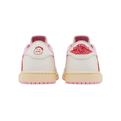 NIKE AIR JORDAN 1 LOW OG SP X TRAVIS SCOTT 'TROPICAL PINK'