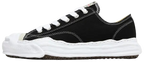 MAISON MIHARA YASUHIRO HANK OG SOLE CANVAS LOW BLACK