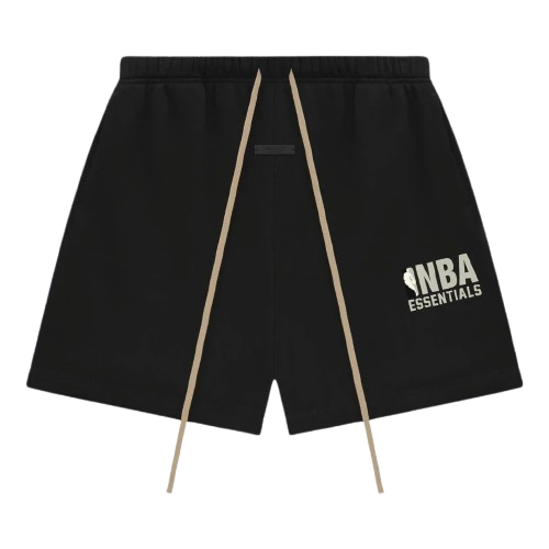 FEAR OF GOD ESSENTIALS X NBA SHORT 'GREY BLACK'