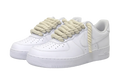NIKE AIR FORCE 1 LOW 'TRIPLE WHITE ROPE LACES'