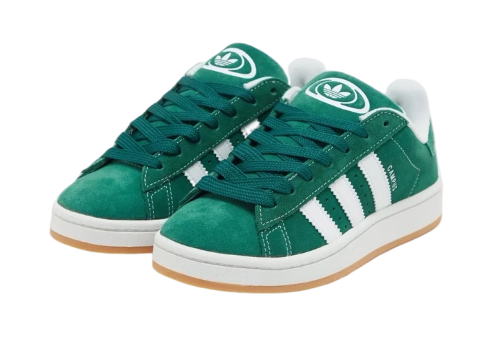 ADIDAS CAMPUS 00S 'DARK GREEN CLOUD WHITE' J