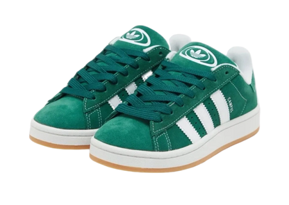 ADIDAS CAMPUS 00S 'DARK GREEN CLOUD WHITE' J