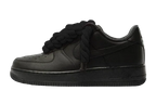 NIKE AIR FORCE 1 LOW 'TRIPLE BLACK ROPE LACES'