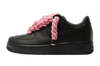 NIKE AIR FORCE 1 LOW 'TRIPLE BLACK ROPE LACES'