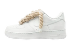 NIKE AIR FORCE 1 LOW 'TRIPLE WHITE ROPE LACES'