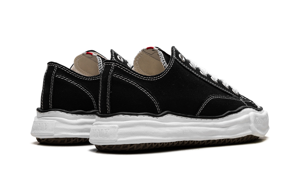 MAISON MIHARA YASUHIRO PETERSON OG SOLE CANVAS LOW BLACK