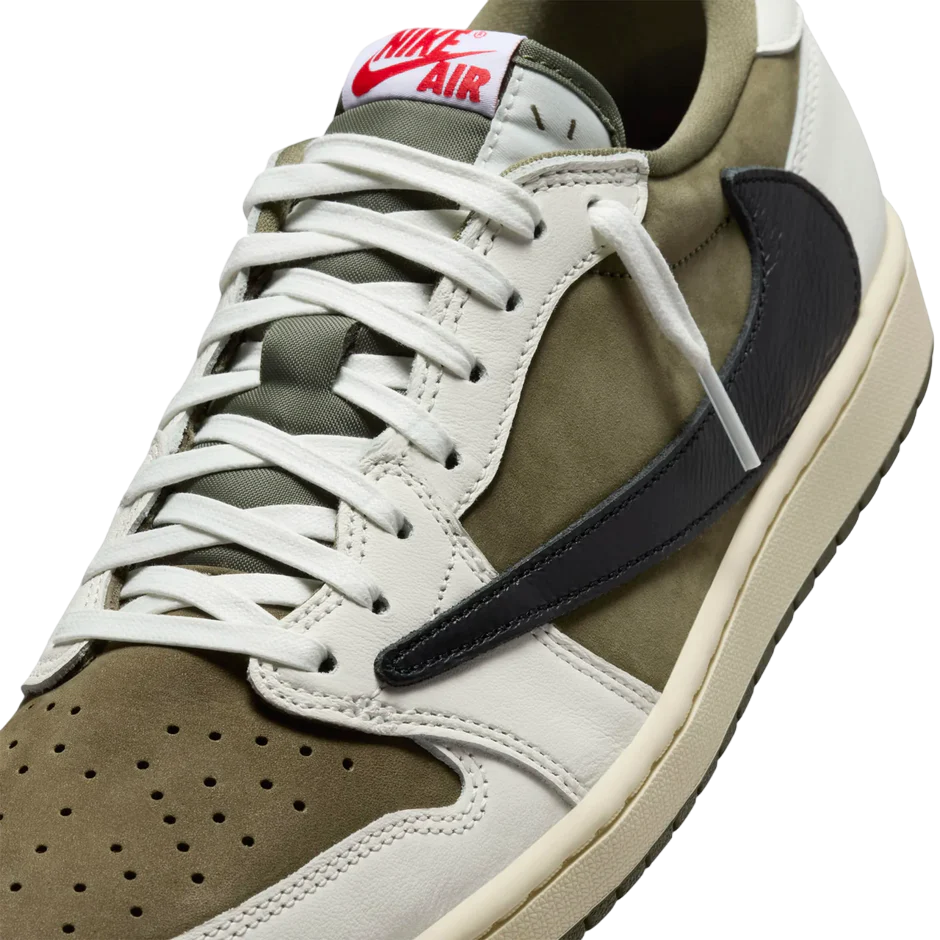 TRAVIS SCOTT AIR JORDAN 1 LOW OG 'MEDIUM OLIVE'