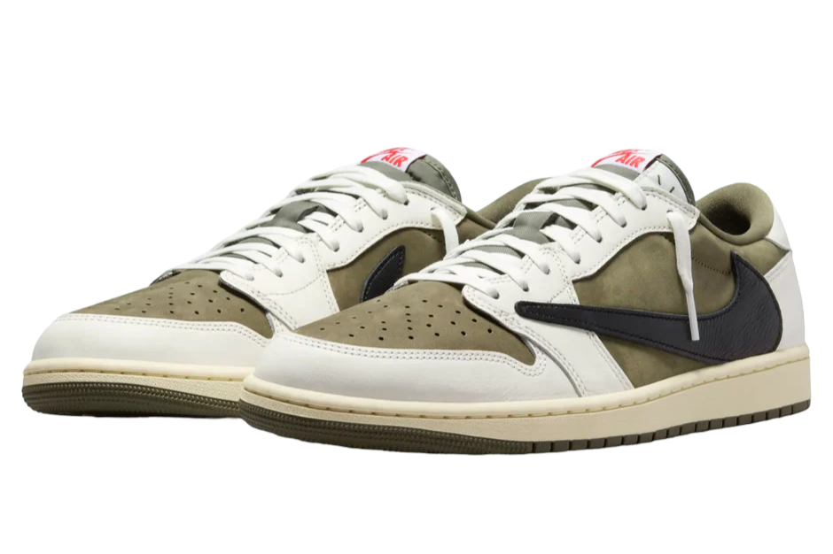 TRAVIS SCOTT AIR JORDAN 1 LOW OG 'MEDIUM OLIVE'