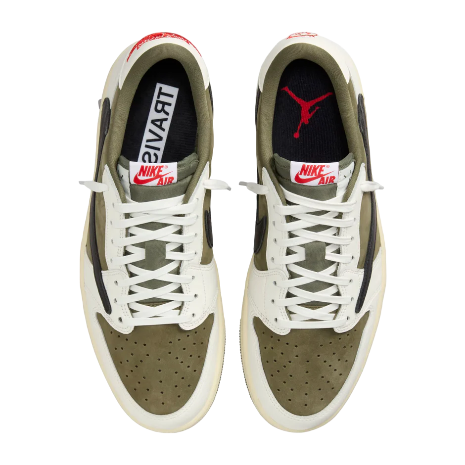 AIR JORDAN 1 RETRO LOW OG SP TRAVIS SCOTT 'MEDIUM OLIVE'