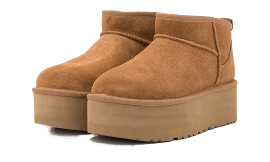 UGG CLASSIC ULTRA MINI PLATFORM 'CHESTNUT'