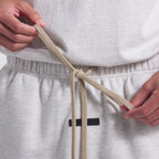 FEAR OF GOD ESSENTIALS X NBA SHORT 'LIGHT HEATHER'