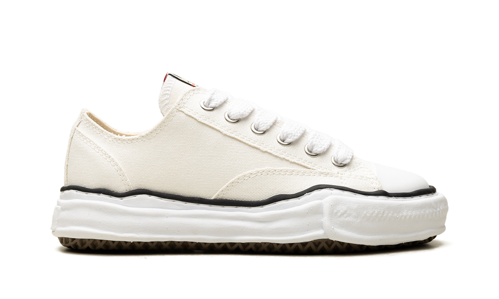MAISON MIHARA YASUHIRO PETERSON OG SOLE CANVAS LOW "WHITE"