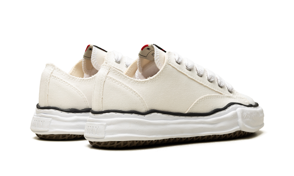 MAISON MIHARA YASUHIRO PETERSON OG SOLE CANVAS LOW "WHITE"